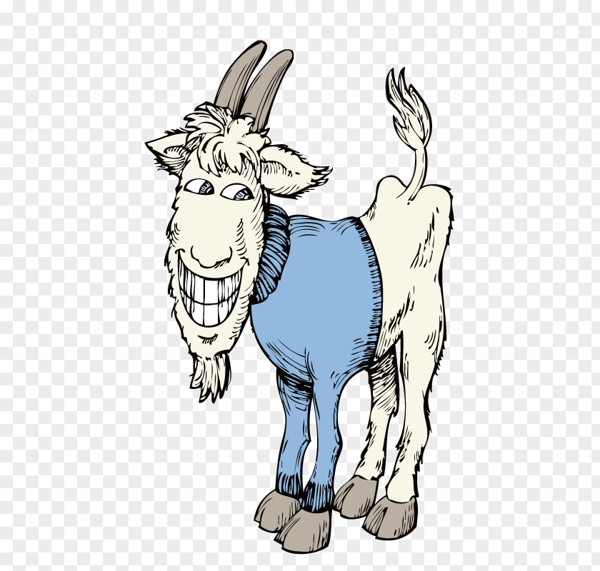 Old Goat Boer Clip Art PNG