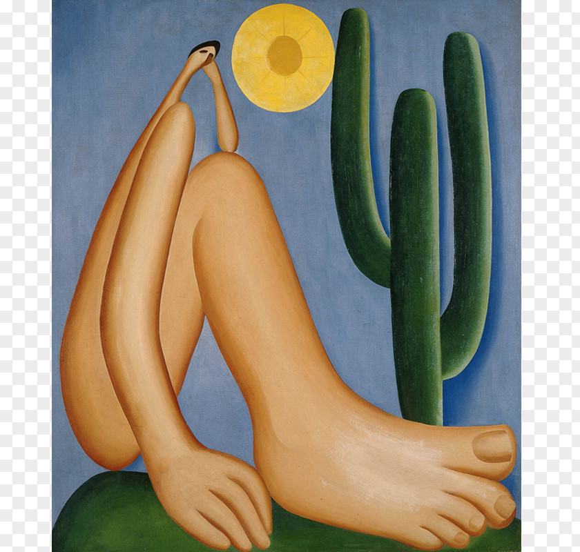 Painting Abaporu MALBA Tarsila Do Amaral: Inventing Modern Art In Brazil Institute Of Chicago PNG