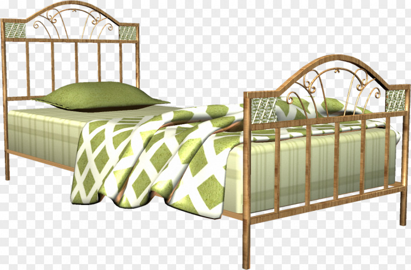 Bed Frame Mattress Couch PNG