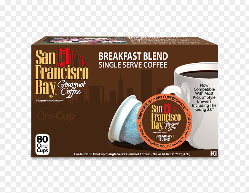 Coffee San Francisco Bay Single-serve Container Fog PNG