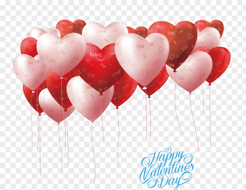 Colored Balloons Valentines Day Balloon Heart Greeting Card Stock Photography PNG