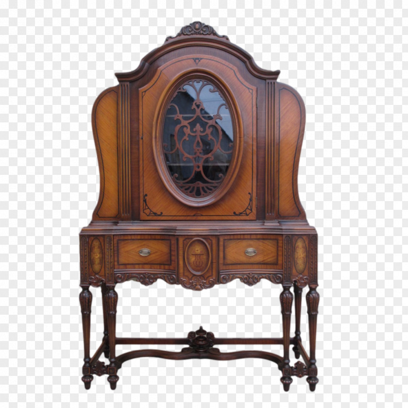 Antique Furniture Clock PNG