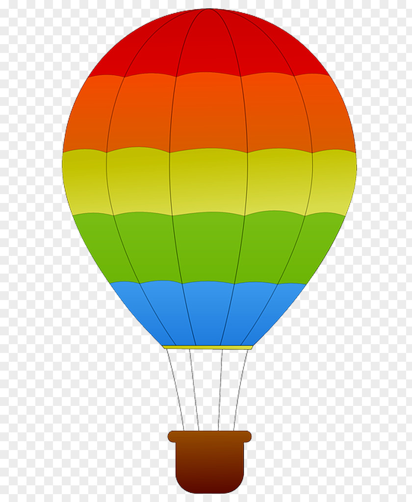 Editable Background Hot Air Balloon Clip Art PNG