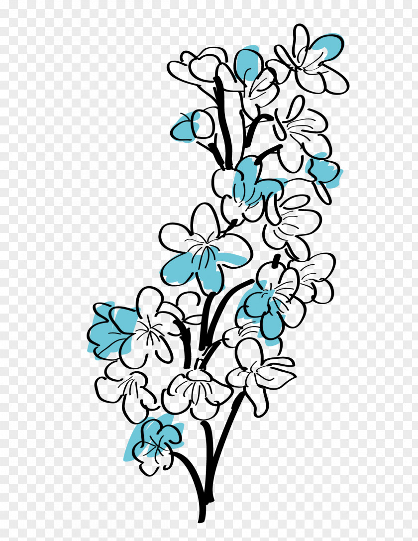 Flower Floral Design Graphic Illustration PNG