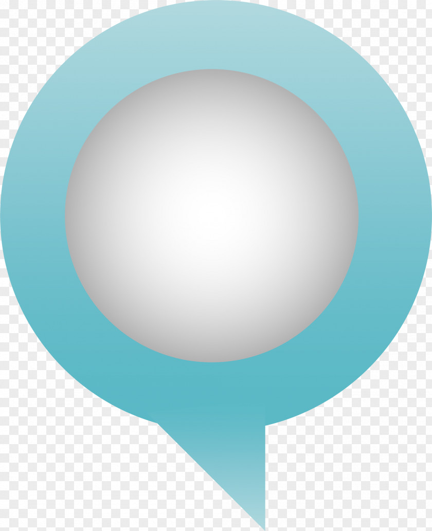 Hand Painted Blue Circle PNG