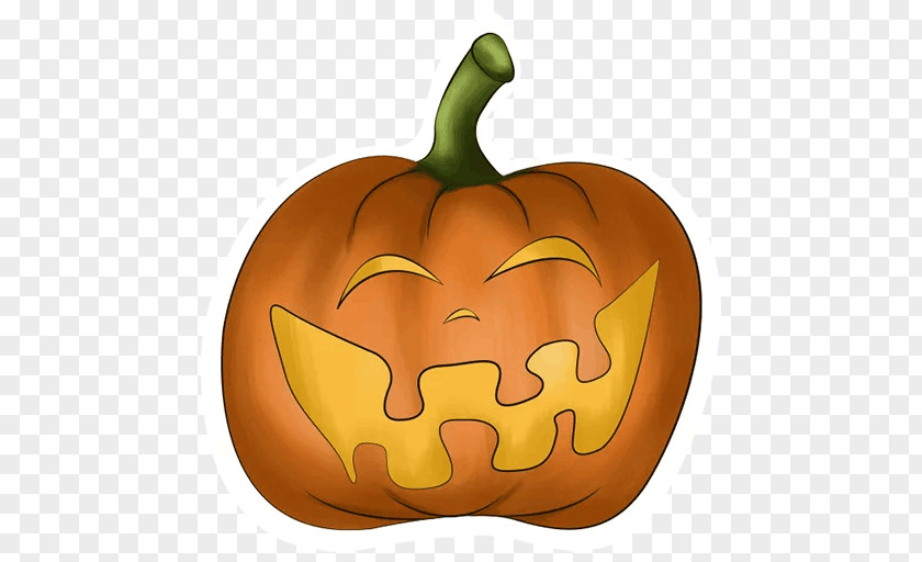 Helloween Badge Jack-o'-lantern Halloween Telegram Pumpkin Winter Squash PNG