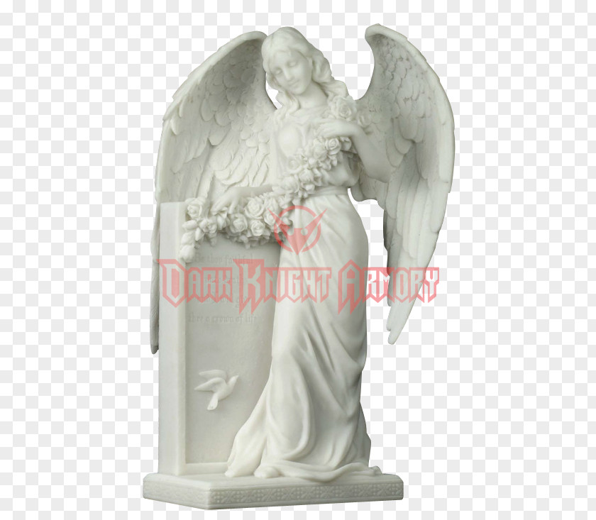 Angel Statue Of Grief Figurine Mourning Weeping PNG