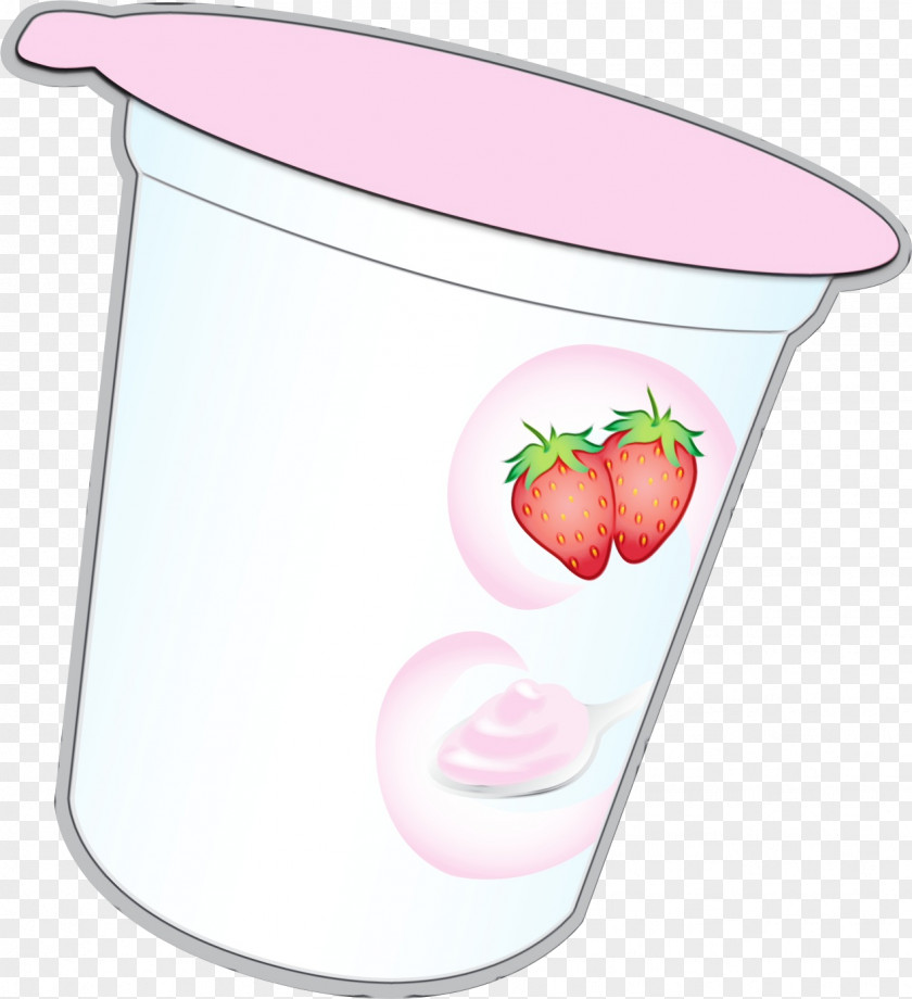 Drinkware Fruit Strawberry PNG