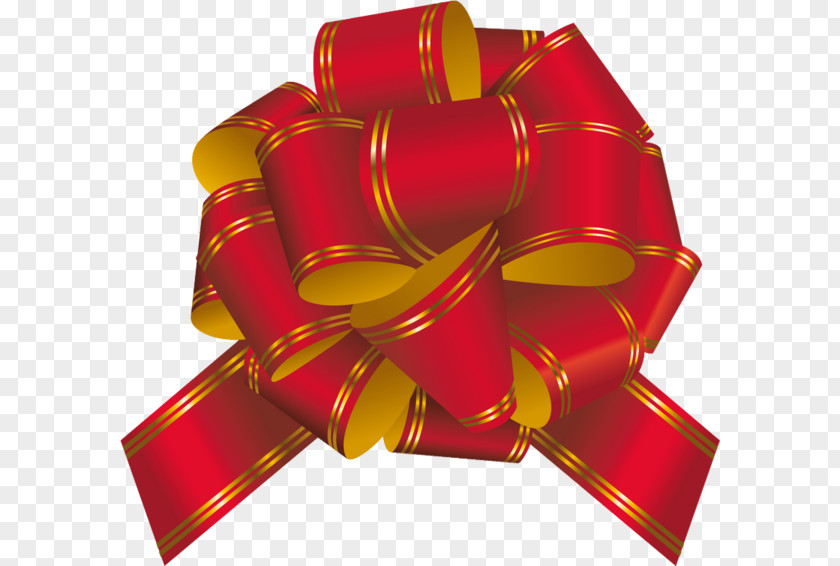 Santa Claus Gift Ribbon Christmas Day Clip Art PNG