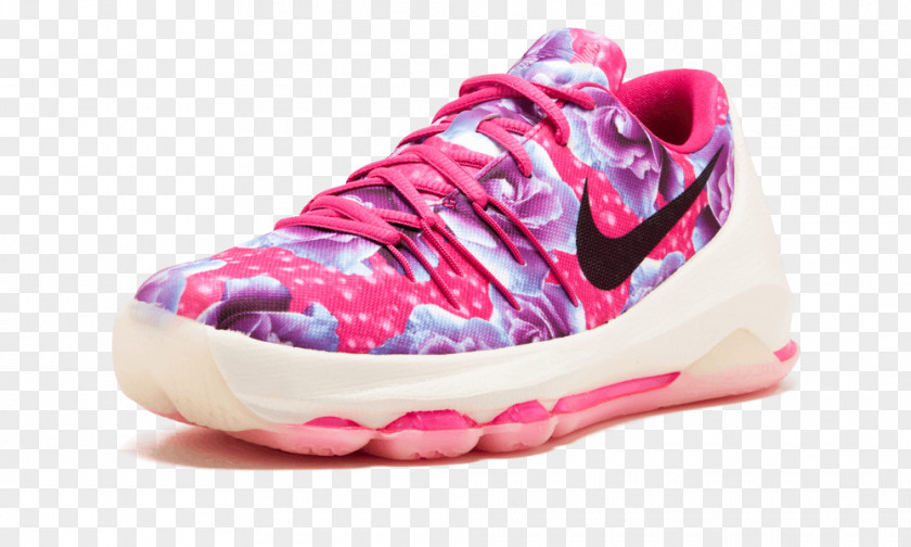 18s Pink KD Shoes Sports Footwear Basketball Shoe Sportswear PNG