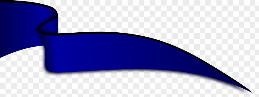 Blue Ribbon Paper Clip Art PNG