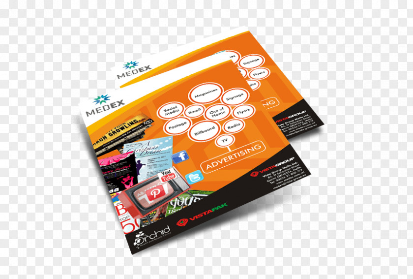 Company Flyer Advertising Brochure PNG