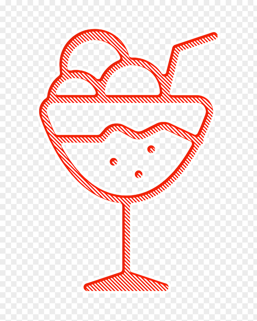 Smile Line Art Holiday Icon Ice Vacation PNG