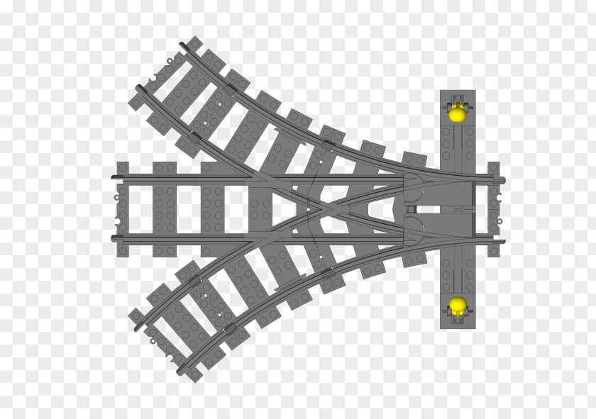 Train Rail Transport Lego Trains Track PNG