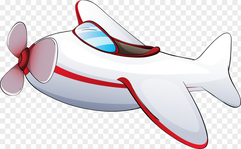 Cartoon Airplane Helicopter Aircraft PNG