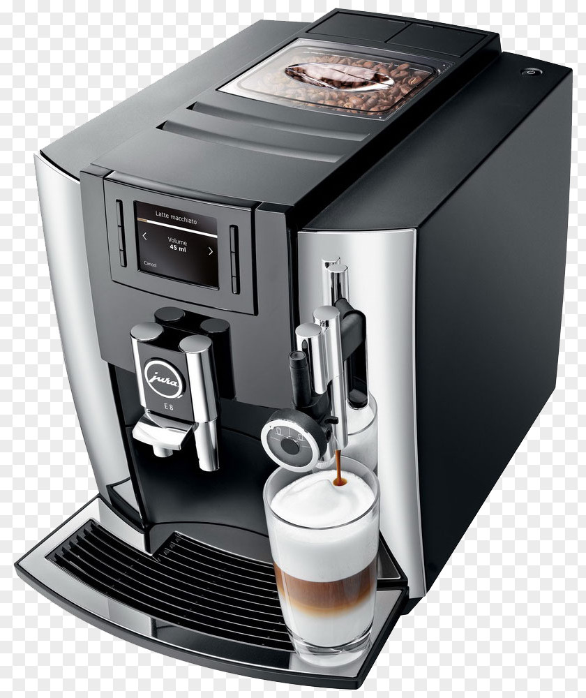 Coffee Machine Espresso Flat White Ristretto Cafe PNG