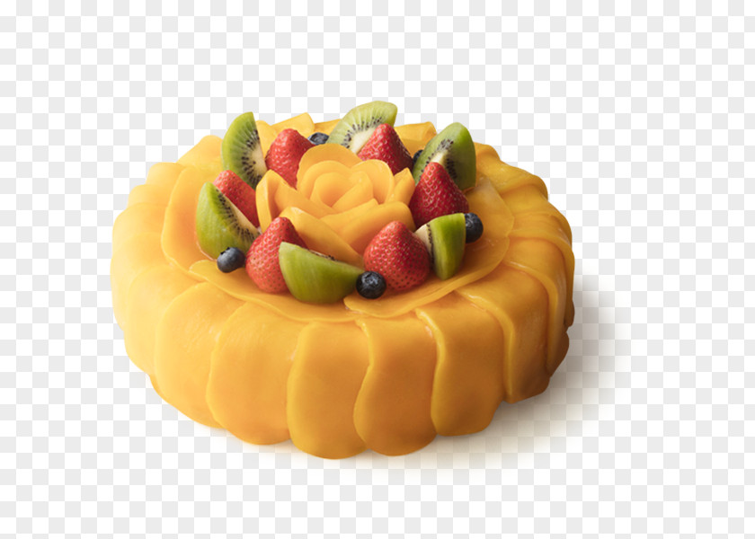 Mix Fruits Fruitcake Mousse Cheesecake Cream Bread PNG