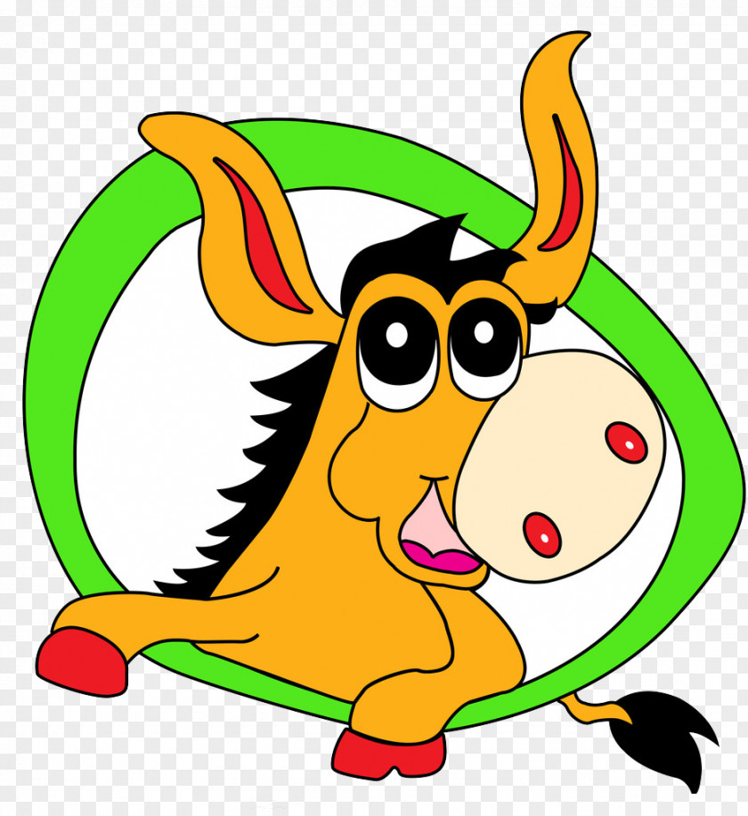 Donkey Cartoon PNG