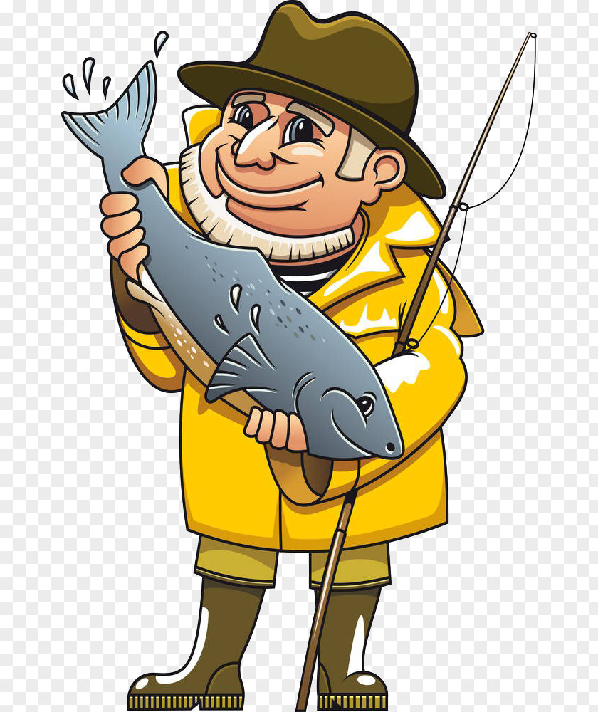 Fishing Old Man Fisherman Royalty-free Clip Art PNG