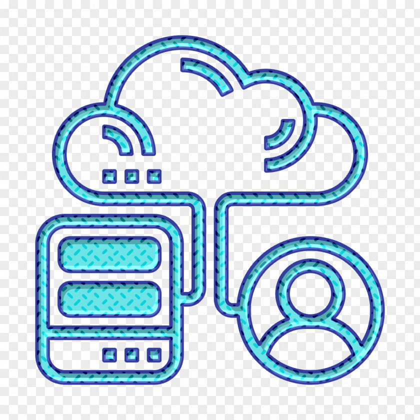 Hybrid Icon Cloud Service PNG