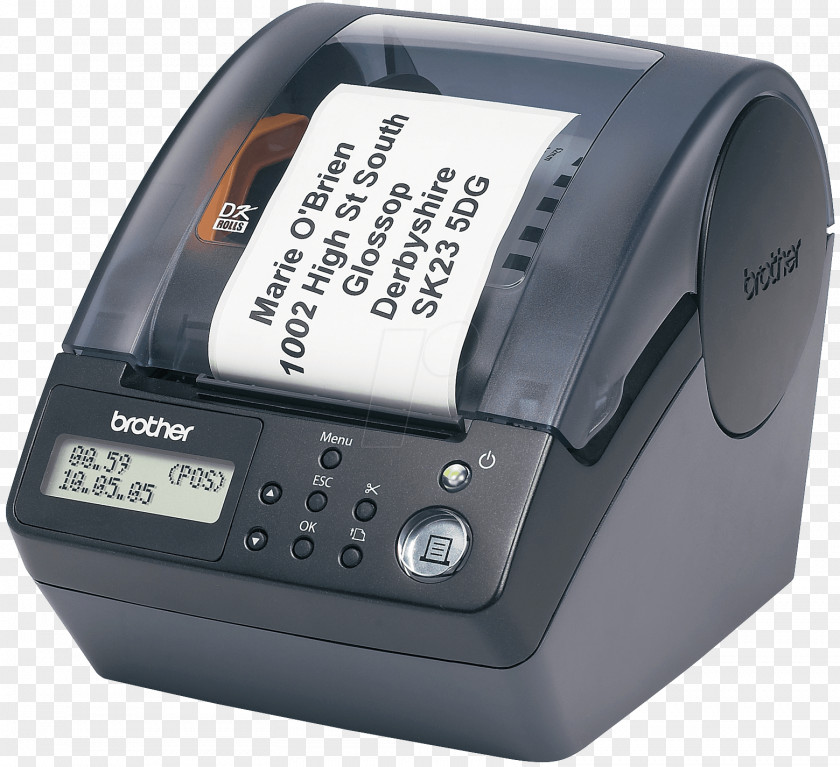 Printer Label Brother QL-650 Industries PNG