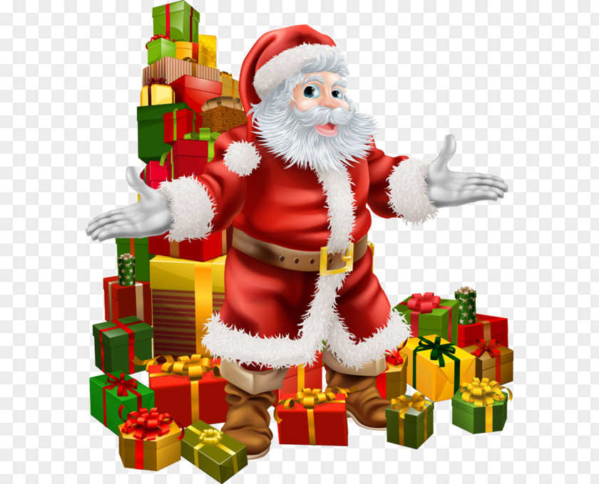 Santa Claus Ded Moroz New Year Christmas PNG