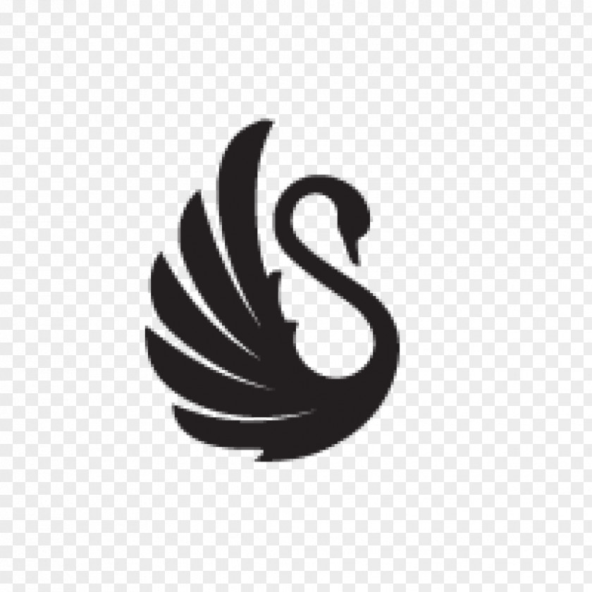 Swan Duck Black Logo Swarovski AG PNG