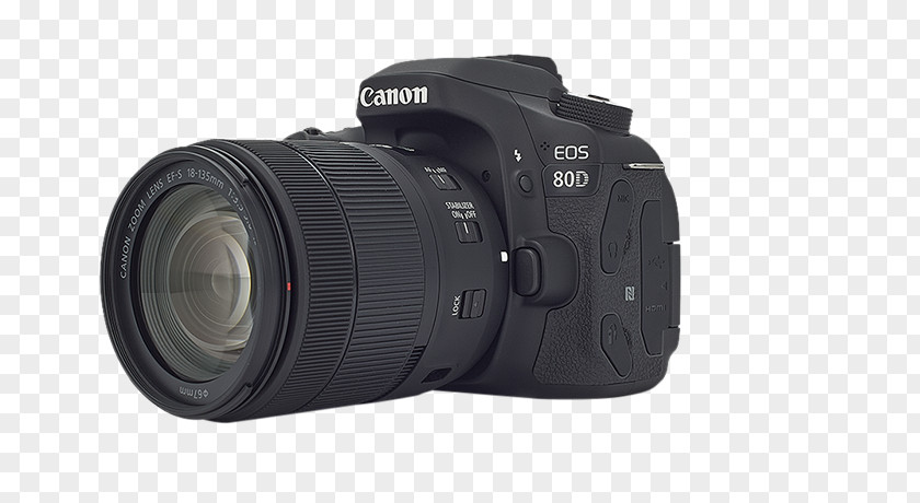 Canon EOS 80D 760D 750D EF-S 18–135mm Lens Mount PNG