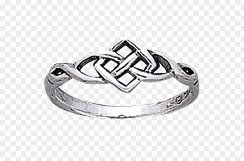 Claddagh Ring Wedding Bangle Silver PNG