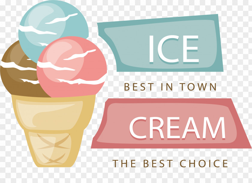 Delicacy Ice Cream Cones Logo Brand Product PNG