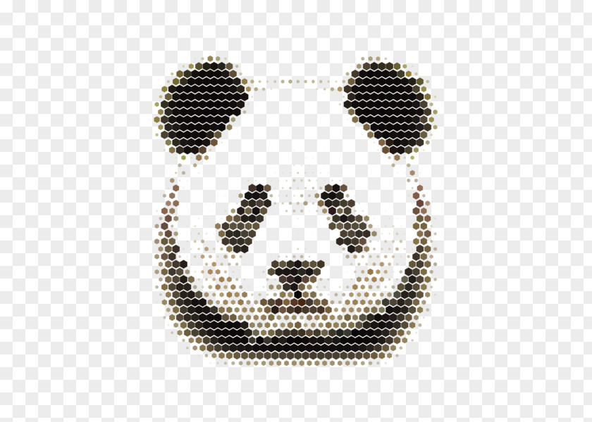 Mosaic Panda PNG panda clipart PNG