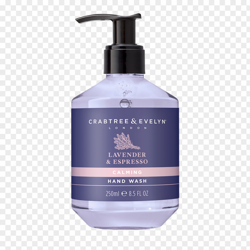 Hand Wash Crabtree & Evelyn Body Lotion Ultra-Moisturising Therapy Cosmetics Shower Gel PNG