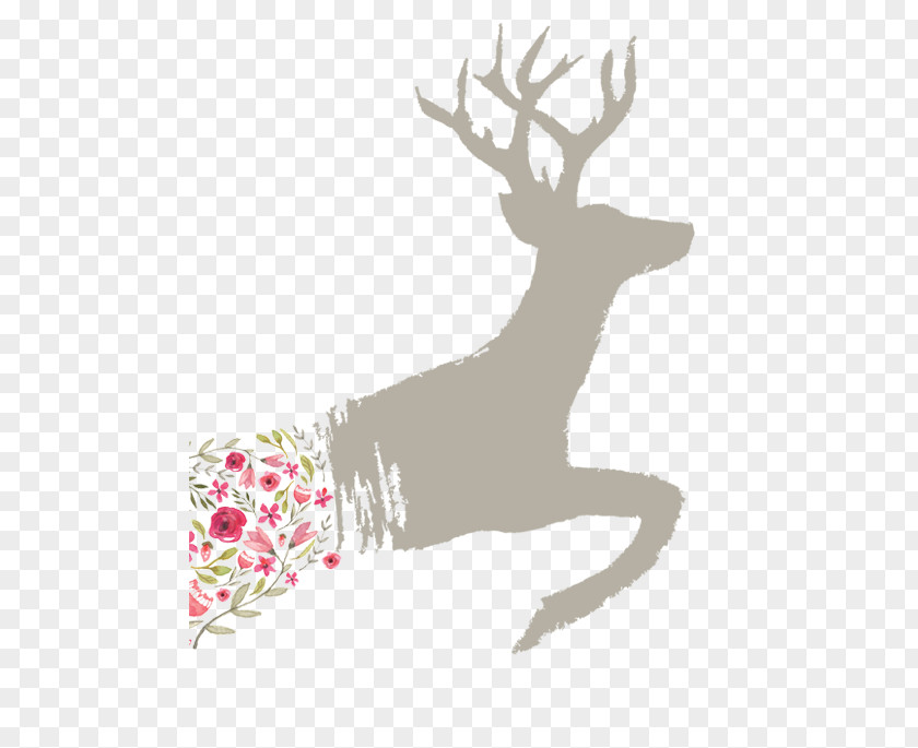 Running Deer T-shirt Logo Gift Aunt PNG