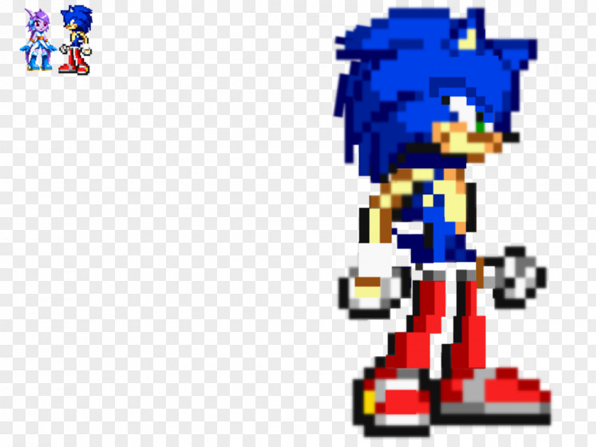 Sprite Sonic Advance 2 3 & Knuckles The Hedgehog PNG