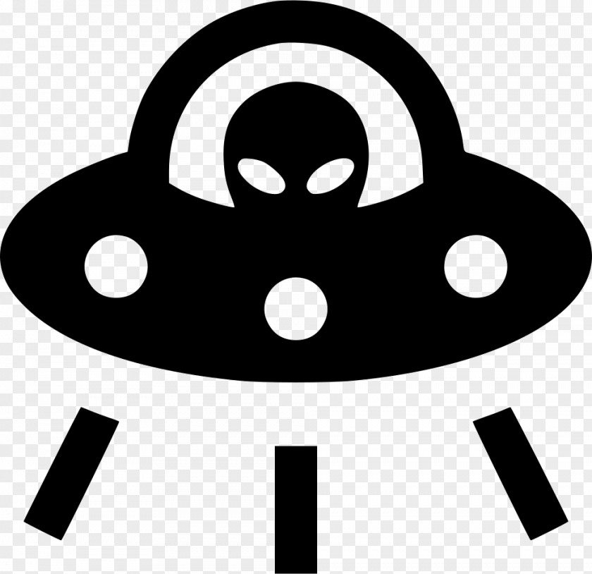 Allien Icon Unidentified Flying Object Extraterrestrial Life Saucer PNG
