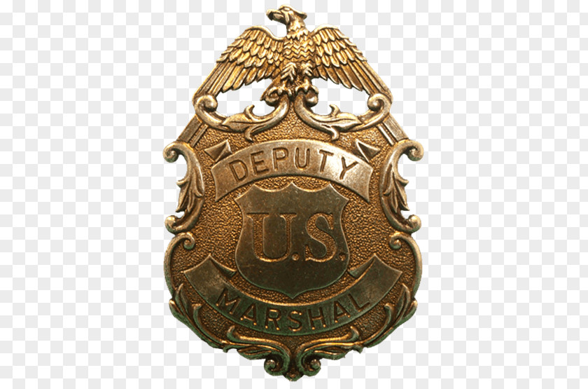 Cowboy Badge Police United States Marshals Service Sheriff American Frontier PNG