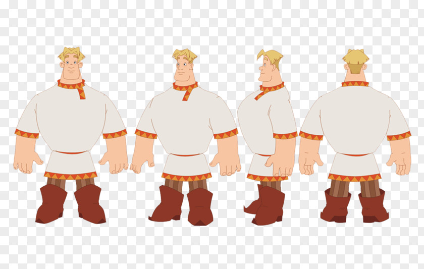 Ilya Muromets Alyosha Popovich The Three Bogatyrs Animated Film PNG