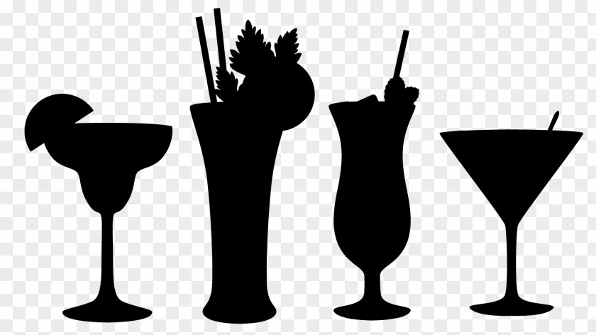 M Champagne Glass Wine Clip Art Alcoholic Beverages Black & White PNG