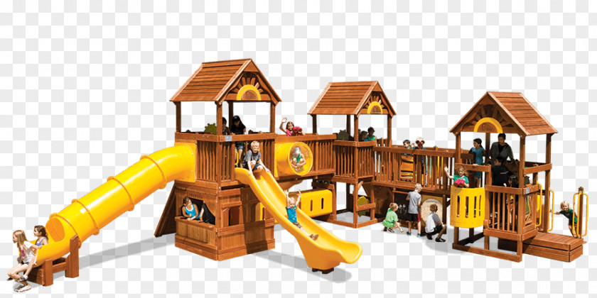 Wooden Playground Bridge Commercial Playgrounds Swing Sandboxes Rainbow Play Systems PNG