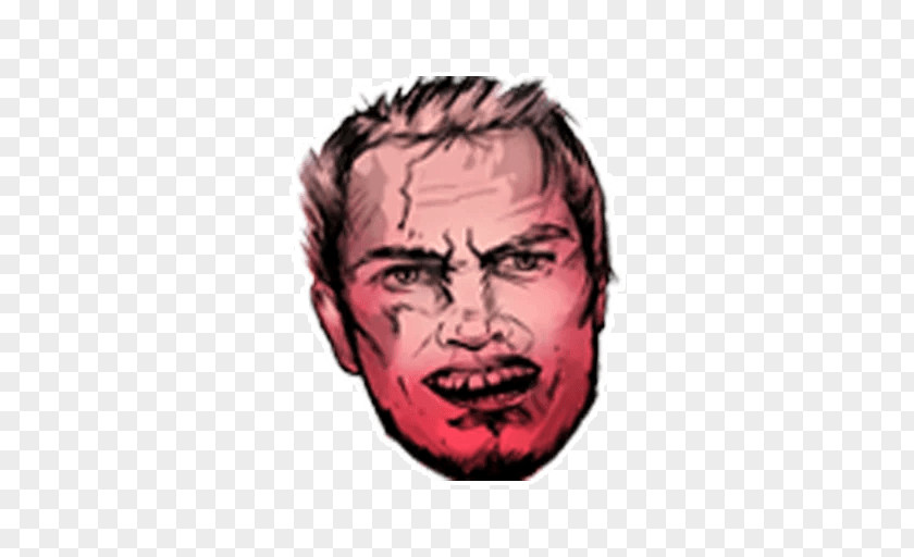 Ilya Maddyson Telegram Sticker Nose Mouth Twitch PNG