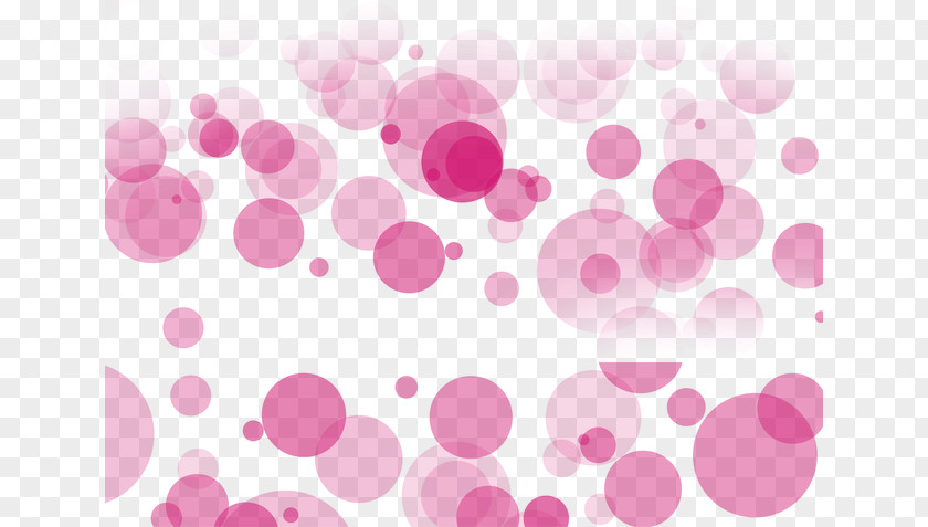 Pink Light Effect Desktop Wallpaper Petal Circle Pattern PNG