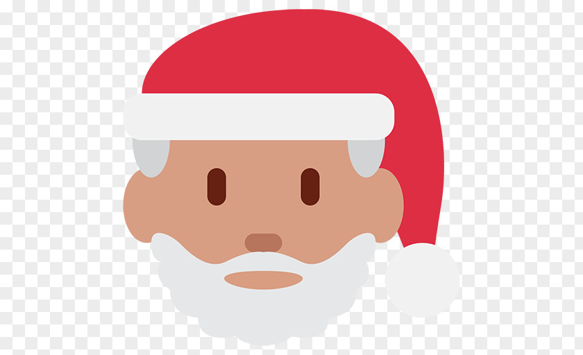 Santa Claus Emoji Father Christmas Tree PNG