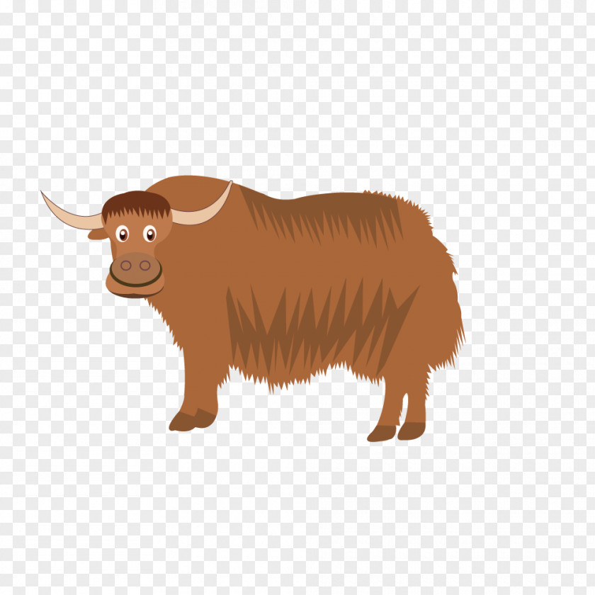 Yak Cattle Domestic Ox Bison Alphabet PNG