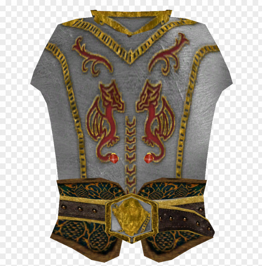 Armour Gold Computer File Skirt PNG