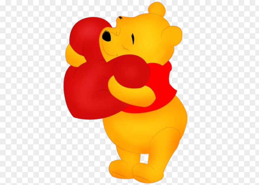 Winnie Pooh The Piglet Tigger Valentine's Day Clip Art PNG