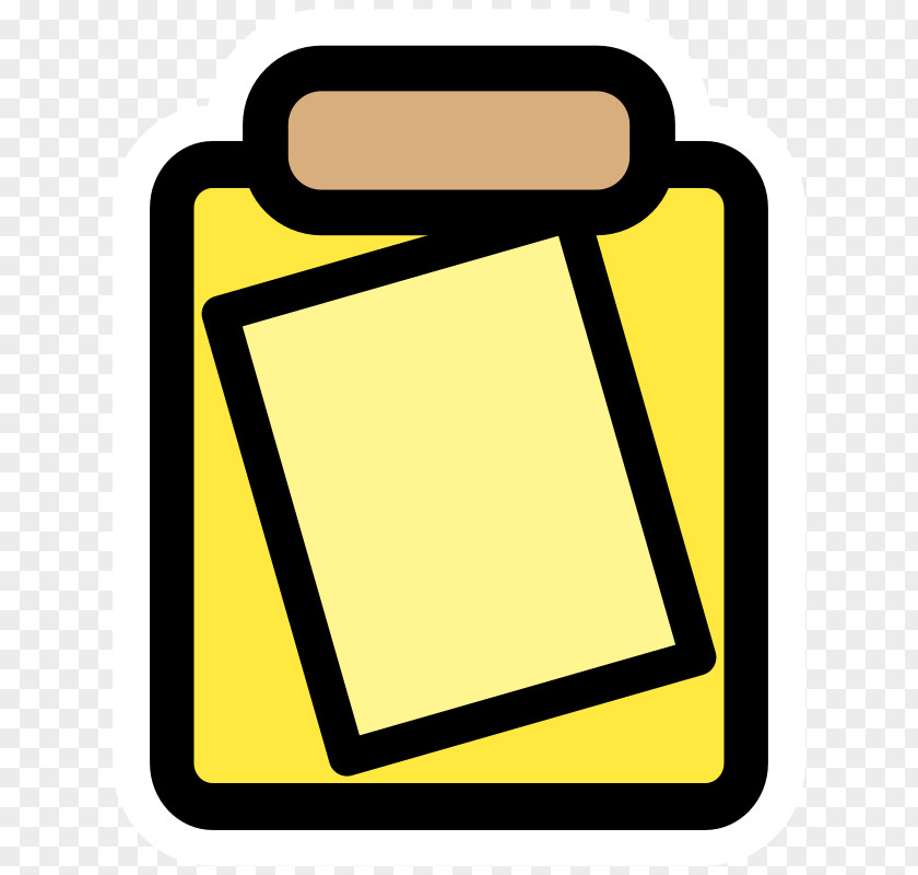 Clipboard Black And White Clip Art PNG