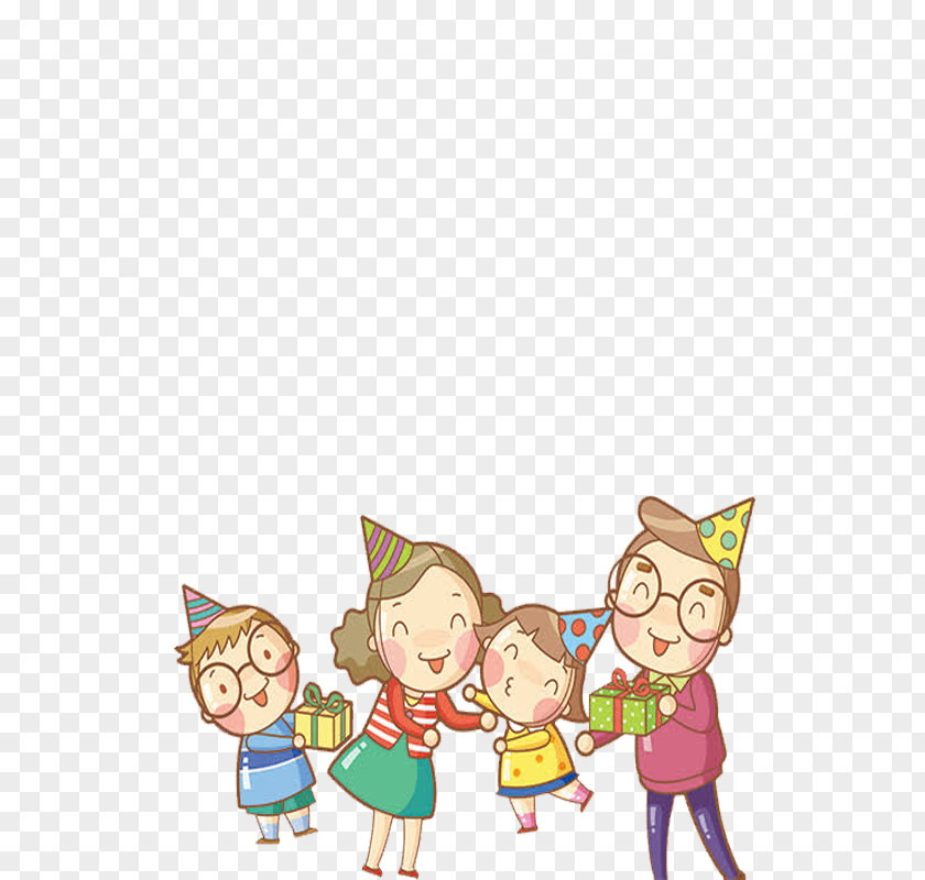 From The Road Of Growth, Parents Go Together Mothers Day Cartoon PNG