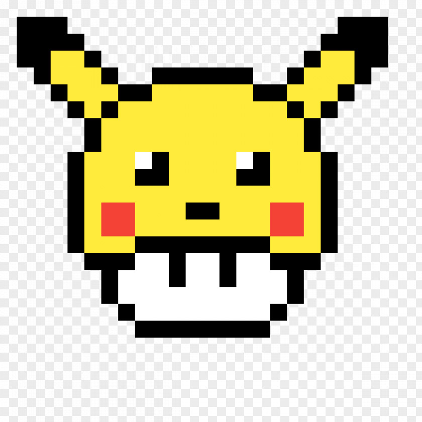 Pikachu Pixel Art Mario Pokémon Drawing PNG