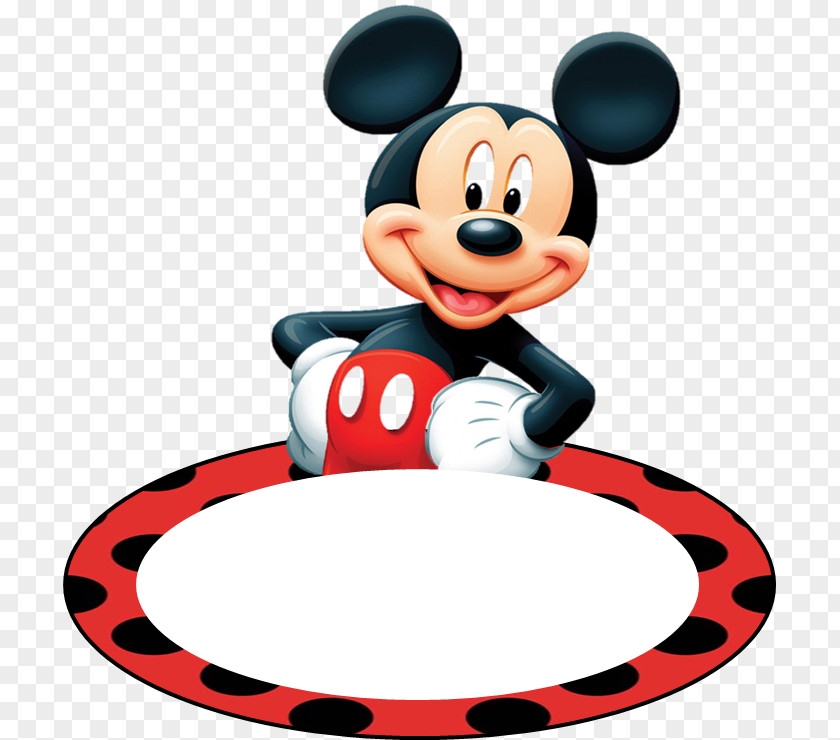 Printable Mickey Mouse Head Minnie Child Party PNG