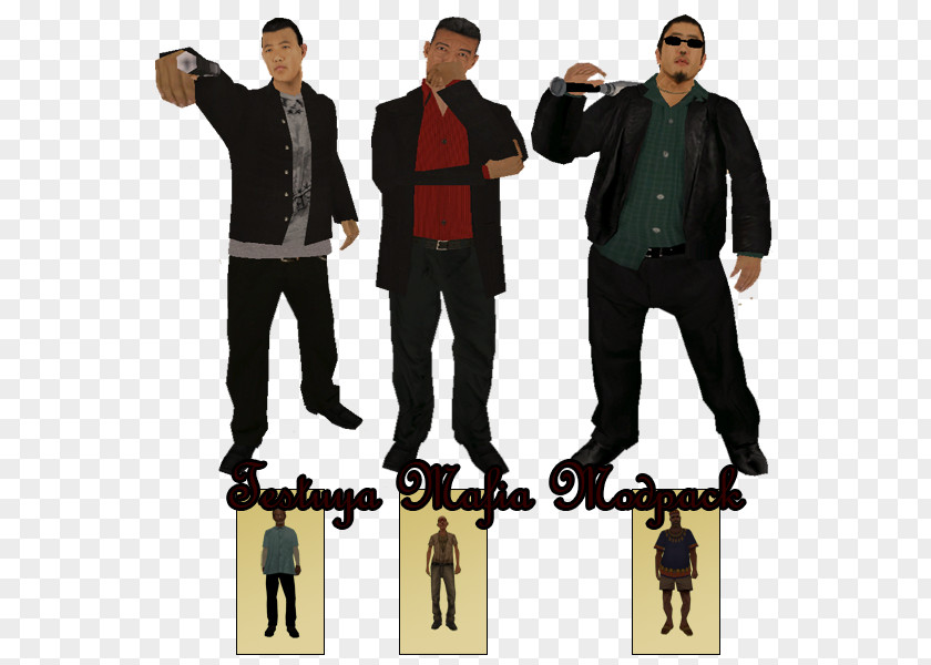 San Andreas Characters Outerwear PNG